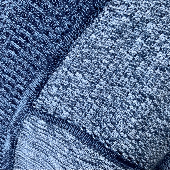 GAP Patchwork Open-Front Poncho Sweater NWT - Picture 4 of 10